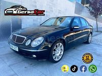 Usado Mercedes E280 Avantgarde 190 CV (139 kW) 2006 Negro Berlina