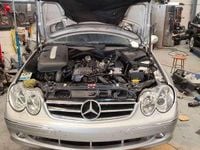 Usado Mercedes CLK200 170 CV (125 kW) 2004 Gris Coupe