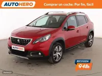 Usado Peugeot 2008 Allure 110 CV (80 kW) 2018 Rojo SUV