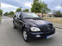 Usado Mercedes ML270 163 CV (119 kW) 2004 Negro SUV