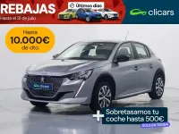 Usado Peugeot e-208 Active 100 kW (136 CV) 2023 Gris Utilitario