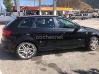 Usado Audi A3 Ambition 140 CV (102 kW) 2008 Negro Berlina