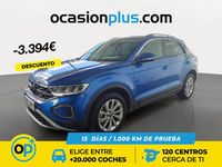 Usado VW T-Roc Life 150 CV (110 kW) 2023 Azul SUV