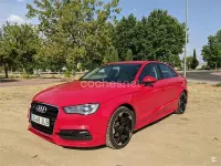 Usado Audi A3 S-Line 110 CV (80 kW) 2016 Rojo Berlina