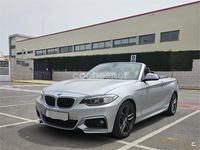Usado BMW 220 Comfort Edition 190 CV (139 kW) 2015 Gris / plata Descapotable