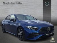 Usado Mercedes A200 AMG line 150 CV (110 kW) 2025 Azul espectra Berlina