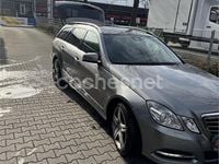 Usado Mercedes E250 Avantgarde 204 CV (150 kW) 2011 Gris / plata Familiar
