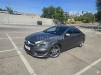 Usado Mercedes CLA200 AMG line 136 CV (100 kW) 2015 Gris / plata Coupe