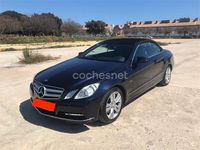 Usado Mercedes E350 Avantgarde 306 CV (225 kW) 2011 Azul Descapotable