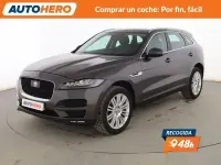 Usado Jaguar F-Pace Portfolio 300 CV (220 kW) 2017 Gris SUV