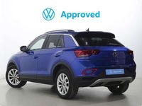 Usado VW T-Roc Life 110 CV (80 kW) 2024 Azul SUV