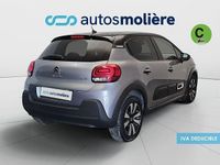 Usado Citroën C3 PureTech 83 CV (61 kW) 2023 Gris Utilitario