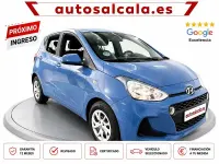 Usado Hyundai i10 GO! 66 CV (48 kW) 2018 Azul Utilitario
