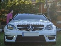 Usado Mercedes C63 AMG AMG 457 CV (336 kW) 2014 Blanco Coupe
