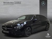 Usado Mercedes CLA200 Shooting Brake AMG line 150 CV (110 kW) 2021 Negro Familiar
