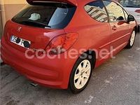 Usado Peugeot 207 Sport 120 CV (88 kW) 2007 Rojo Berlina