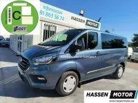 Usado Ford Transit Custom Trend 131 CV (96 kW) 2023 Azul Familiar