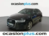 Usado Audi Q3 S-Line 184 CV (135 kW) 2015 Negro SUV