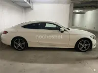 Usado Mercedes C220 170 CV (125 kW) 2016 Blanco Coupe
