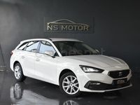 Usado Seat Leon Style 115 CV (84 kW) 2022 Blanco Familiar