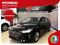 Usado Hyundai Ioniq Style 141 CV (103 kW) 2018 Negro Utilitario