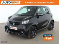 Usado Smart ForTwo Coupé Passion 90 CV (66 kW) 2018 Negro Coupe