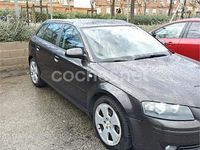Usado Audi A3 Ambiente 140 CV (102 kW) 2007 Negro Utilitario