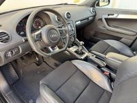 Usado Audi A3 S-Line 140 CV (102 kW) 2008 Negro Utilitario