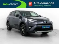 Usado Toyota RAV4 Hybrid Advance 152 CV (111 kW) 2016 Gris SUV