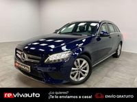 Usado Mercedes C220 194 CV (142 kW) 2019 Azul Familiar