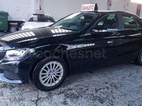 Usado Mercedes C180 120 CV (88 kW) 2014 Negro Berlina