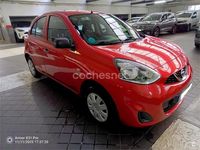 Usado Nissan Micra Visia 80 CV (58 kW) 2013 Granate Berlina