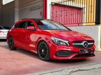 Usado Mercedes CLA220 Shooting Brake AMG line 177 CV (130 kW) 2017 Rojo Familiar