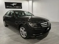 Usado Mercedes C200 Avantgarde 136 CV (100 kW) 2012 Negro Berlina