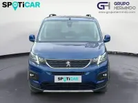 Käytetty Peugeot Rifter Allure 130 HP (95 kW) 2021 Sininen Tila-auto