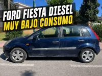 Usado Ford Fiesta Ambiente 68 CV (50 kW) 2006 Azul Utilitario