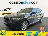 Usado BMW X3 150 CV (110 kW) 2018 Negro SUV