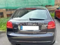 Usado Audi A3 Attraction 105 CV (77 kW) 2009 Gris / plata Utilitario