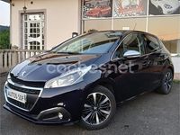 Usado Peugeot 208 110 CV (80 kW) 2018 Azul Utilitario