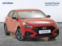 Brugt Hyundai i30 N Line 96 HK (70 kW) 2025 Rød Sedan