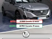 Usado Peugeot 308 Allure 130 CV (95 kW) 2024 Gris / plata Berlina