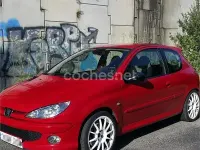 Usado Peugeot 206 RC 180 CV (132 kW) 2004 Rojo Berlina