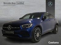 Usado Mercedes GLC220 AMG line 194 CV (142 kW) 2023 Azul espectra Coupe