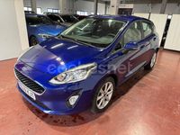 Usado Ford Fiesta Trend 85 CV (62 kW) 2018 Azul Utilitario