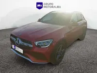 Usado Mercedes GLC220 194 CV (142 kW) 2021 Rojo SUV