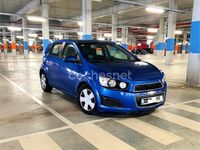 Usado Chevrolet Aveo LS 86 CV (63 kW) 2013 Azul Berlina