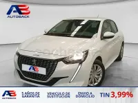 Usado Peugeot 208 Active 102 CV (75 kW) 2021 Blanco Utilitario