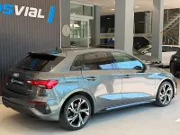 Usado Audi A3 S-Line 150 CV (110 kW) 2021 Gris / plata Berlina