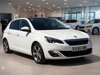 Usado Peugeot 308 Allure 110 CV (80 kW) 2014 Blanco Berlina