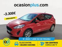 Usado Ford Fiesta Trend 75 CV (55 kW) 2020 Rojo Utilitario